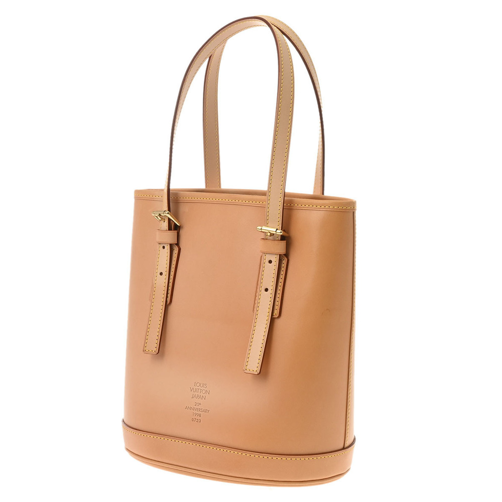 Louis Vuitton LV Natural Beige Tote Mare Bag Nomad Tan Bentiem